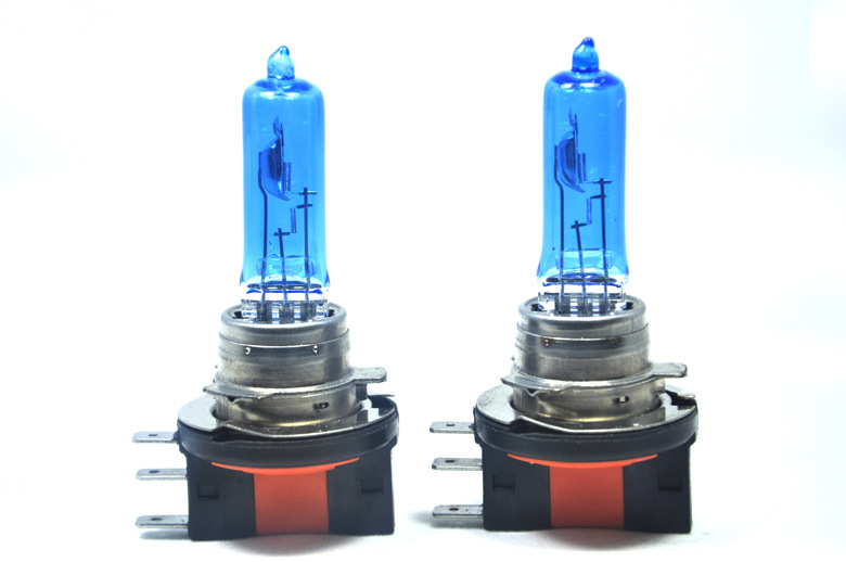 力途汽车卤素灯h15 12v 15/55w高亮远近光一体原厂批发汽车前大灯