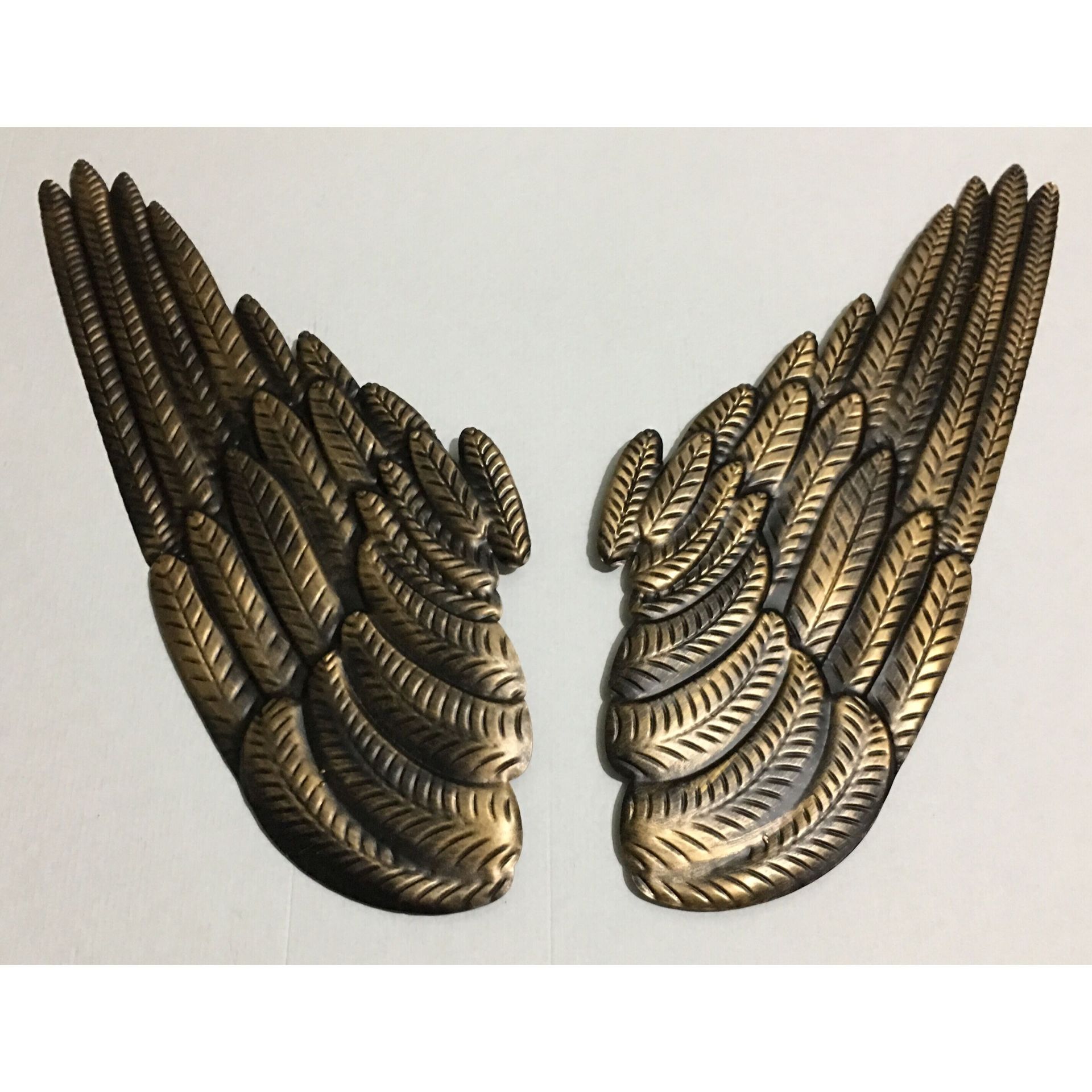 工业风复古铁艺翅膀壁挂酒吧店铺壁饰服装店儿童摄影道具装饰品