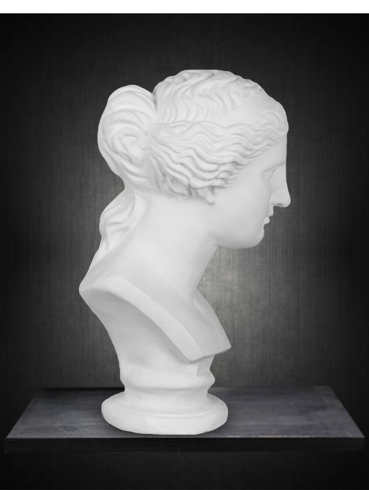 艺伯乐维纳斯石膏像60cm头像胸像素描静物教具模具写生美术用品