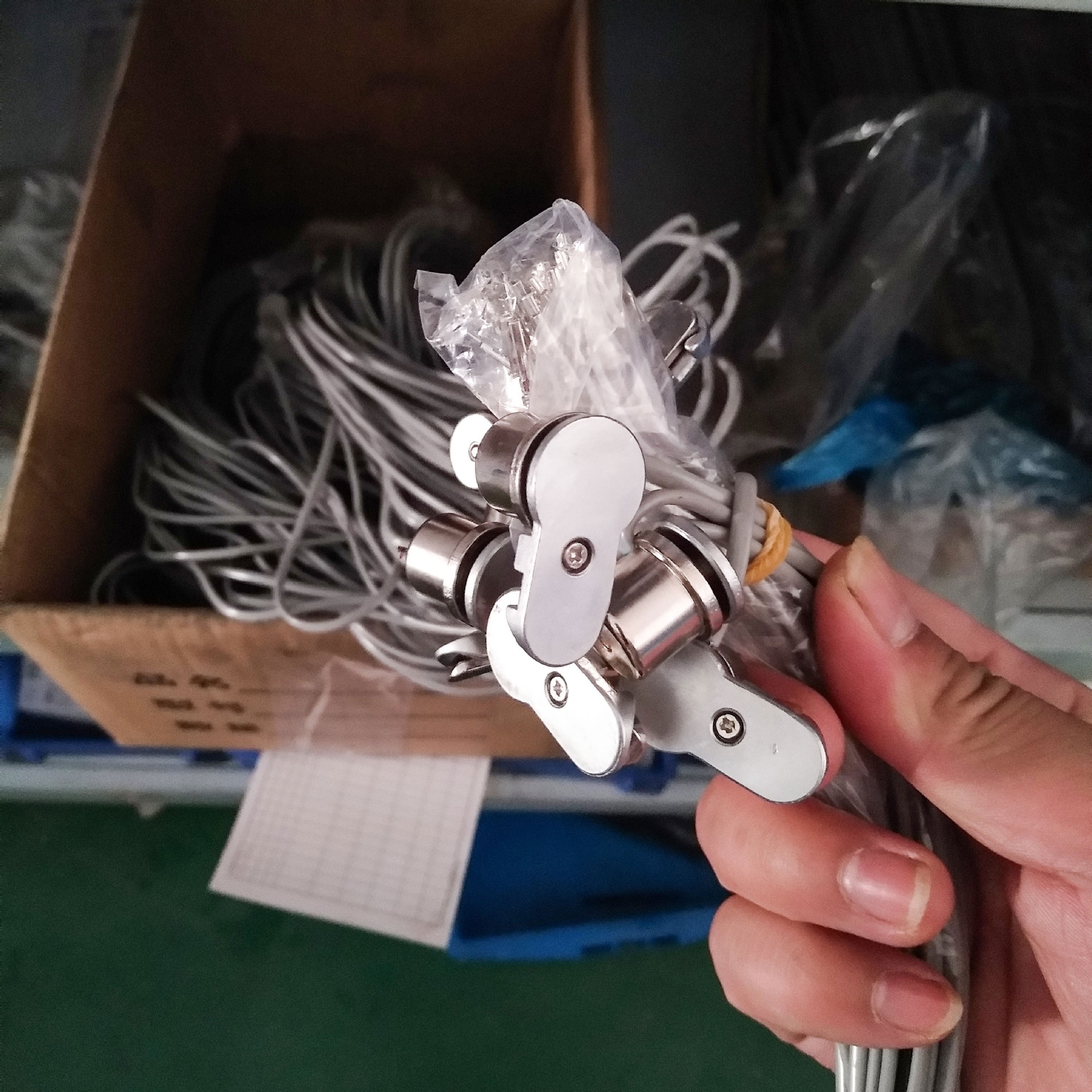 杰福工业缝纫机直驱电脑平车电子夹线器自动夹线器厂家直销