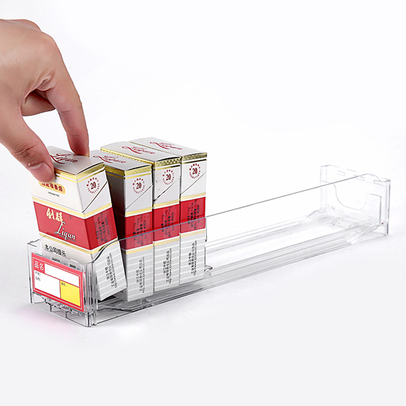 厂家直销超市自动推烟器单边烟架 便利店补货多功能展示架推进器