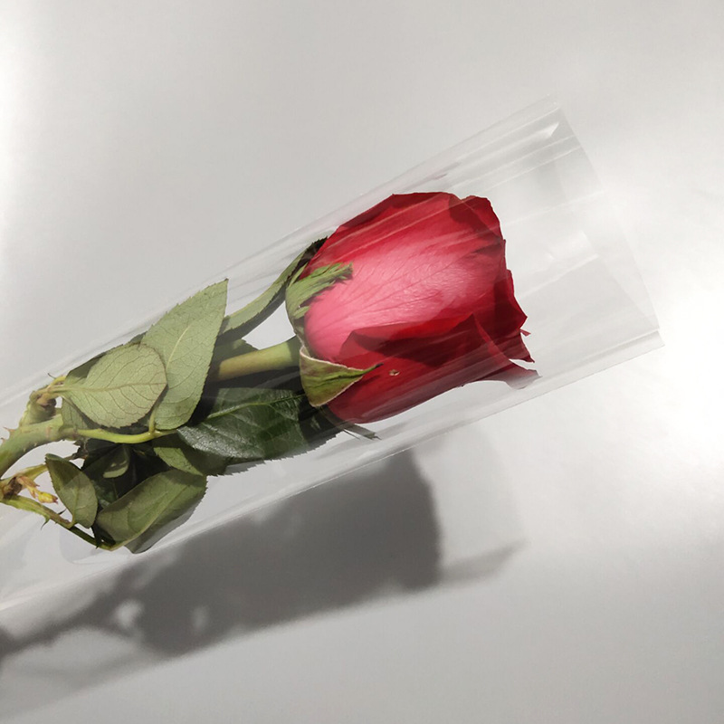 200个 情人节单支玫瑰花包装袋 康乃馨分装袋 教师节鲜花套袋