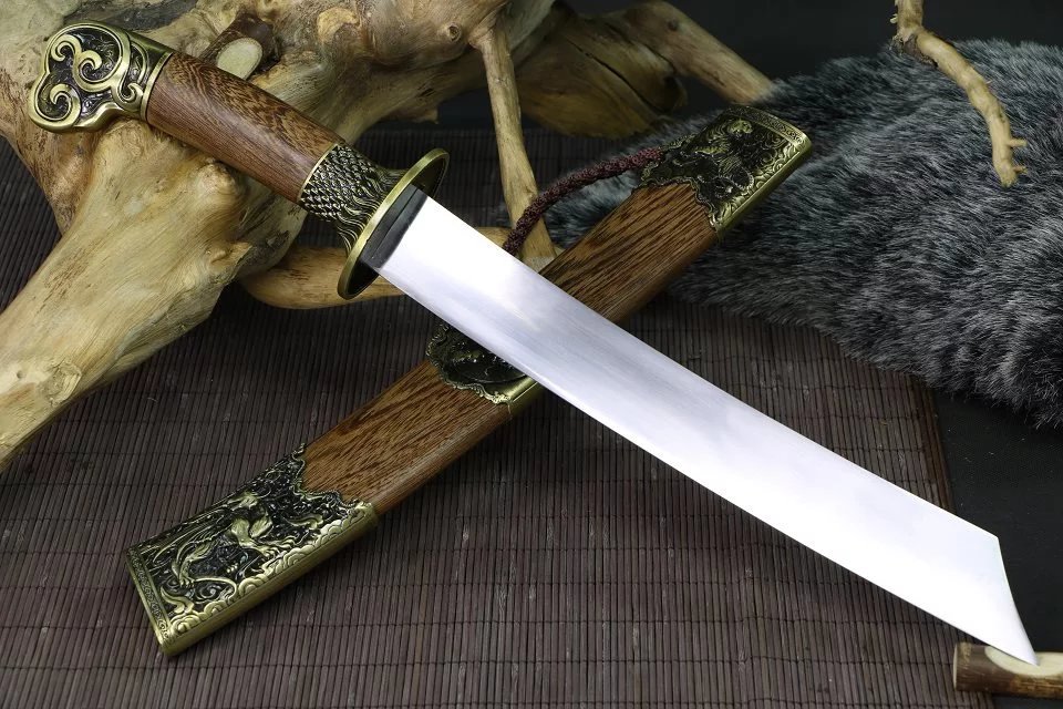 龙泉龙虎刀剑 宝剑 短刀大刀 龙虎宝刀剑 礼品景区纪念品 未开刃