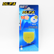 正品日本OLFA 愛利华 RB28-10 滚刀刀片 圆刀片 28MM直径 10片装