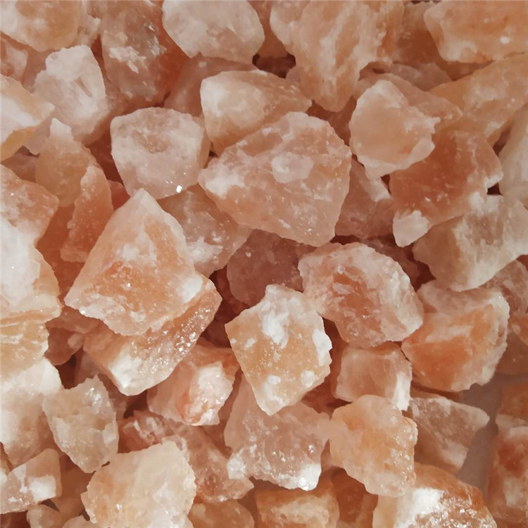 喜马拉雅盐矿石盐块盐碎石汗蒸房材料盐盘浴盐颗粒盐矿产品