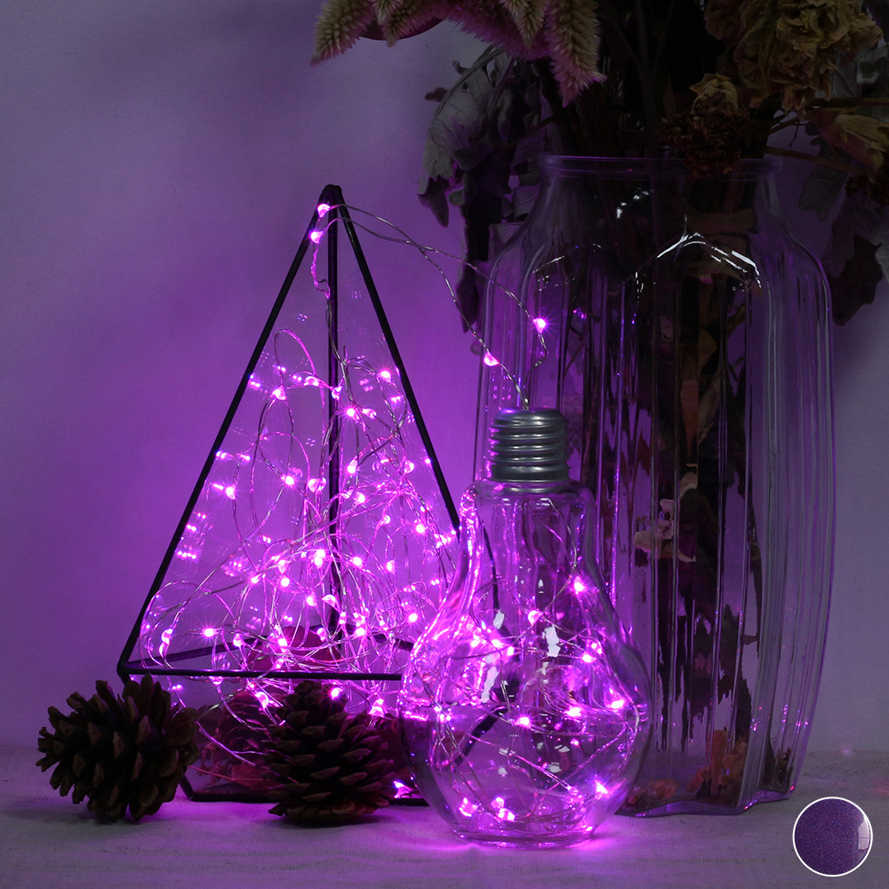 2020爆款led七彩异步铜线灯usb遥控调色rgb全幻彩防水仙女灯串