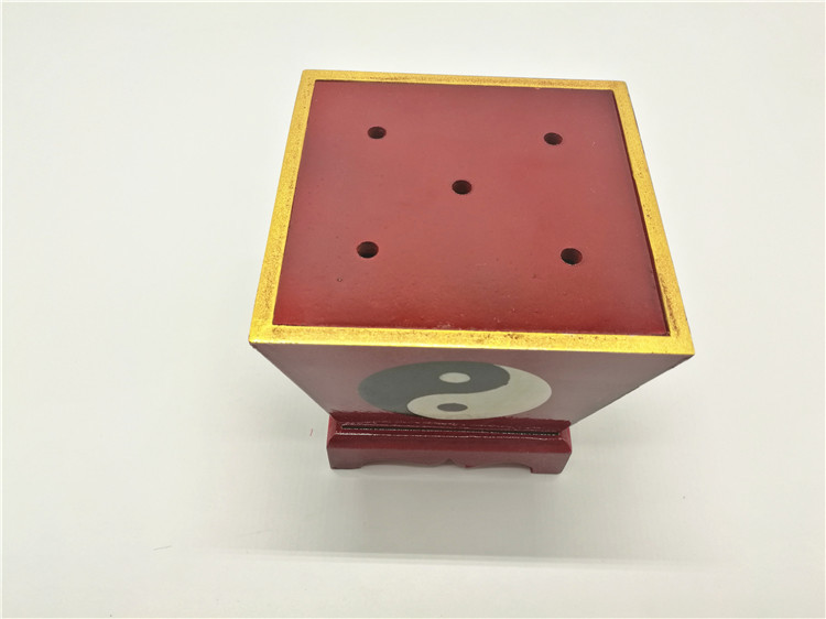 太极斗 旗杆五营旗五方令旗龙虎旗 旗帜底座 五色旗旗斗小号底座