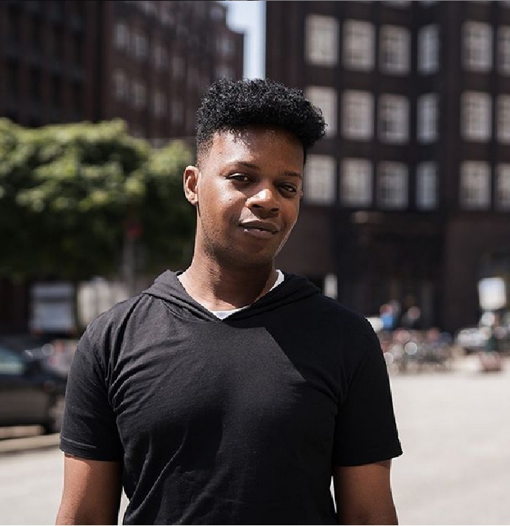 非洲曲 男士真人发丝 发块 头套 亚马逊专供 男假发