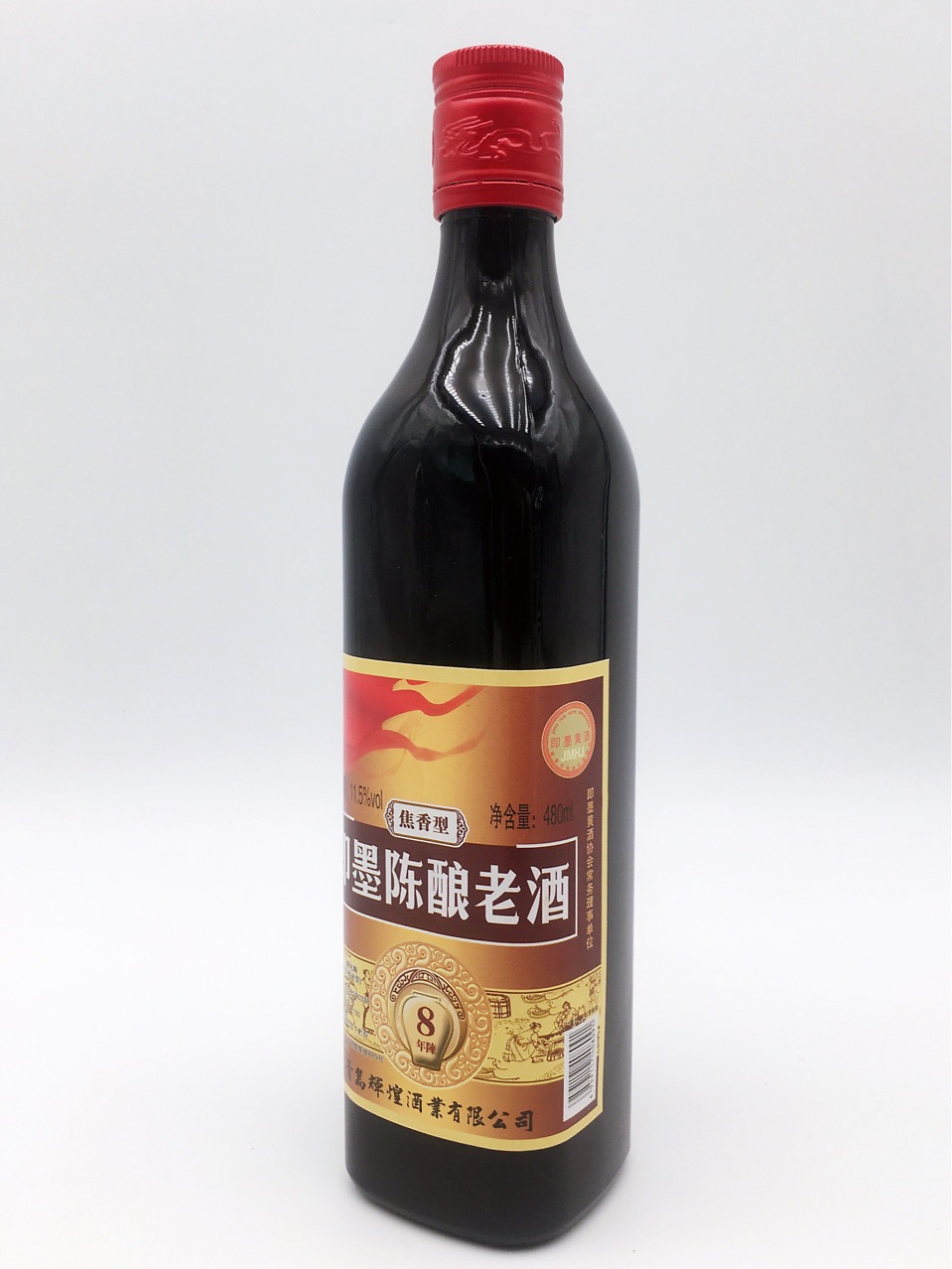 舞旗山即墨陈酿老酒八年陈黍米酿造阿胶药引子固元膏用酒黄酒?