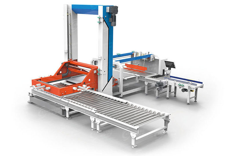 厂家供应膜包塑箱码垛机全自动码垛机纸箱包装机塑料瓶码垛机设备