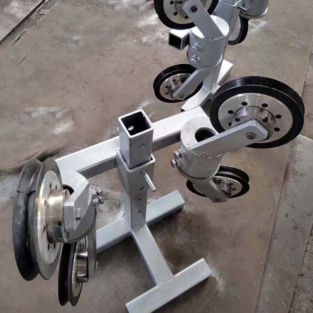 金孚恩工厂制造电动绳锯机电动绳锯轮矿山驱动轮万向轮四轮导向架