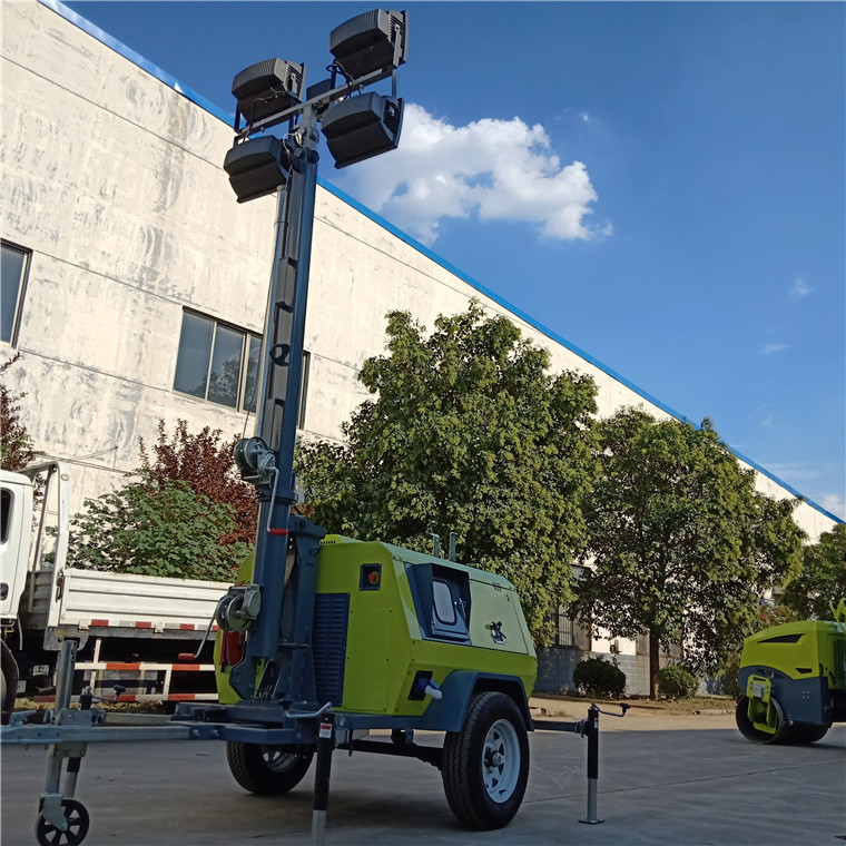 7米9米照明车夜间快速切换白天模式移动式照明车8级风照明班灯车