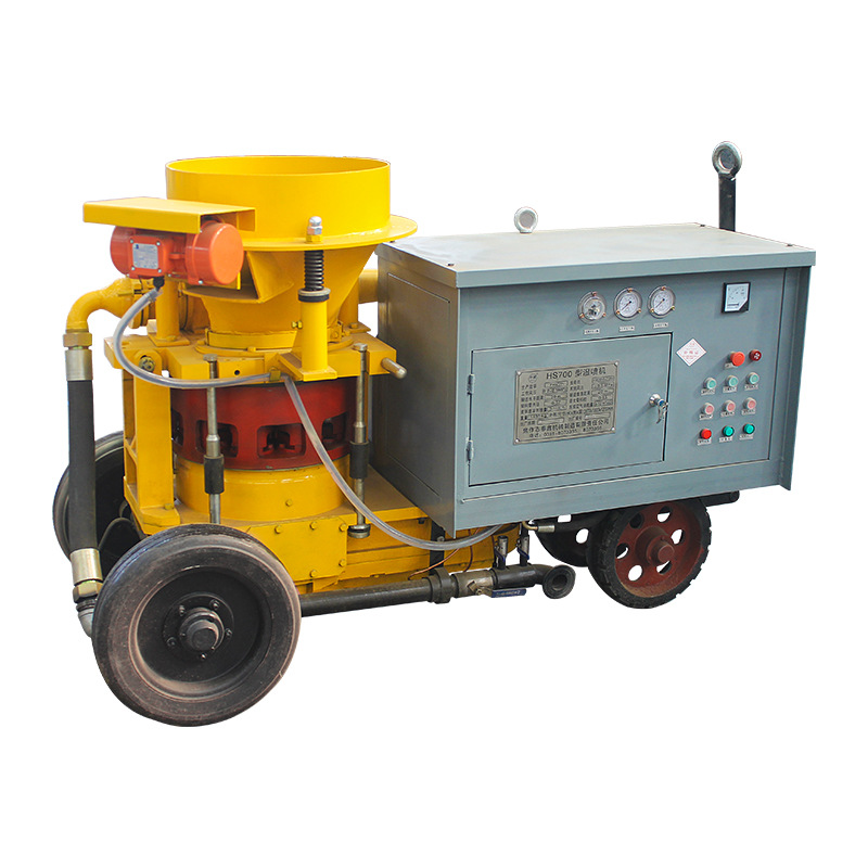 申鑫 隧道湿喷地铁边坡支护 活塞式湿喷机喷锚机 7方hs-700喷砼机