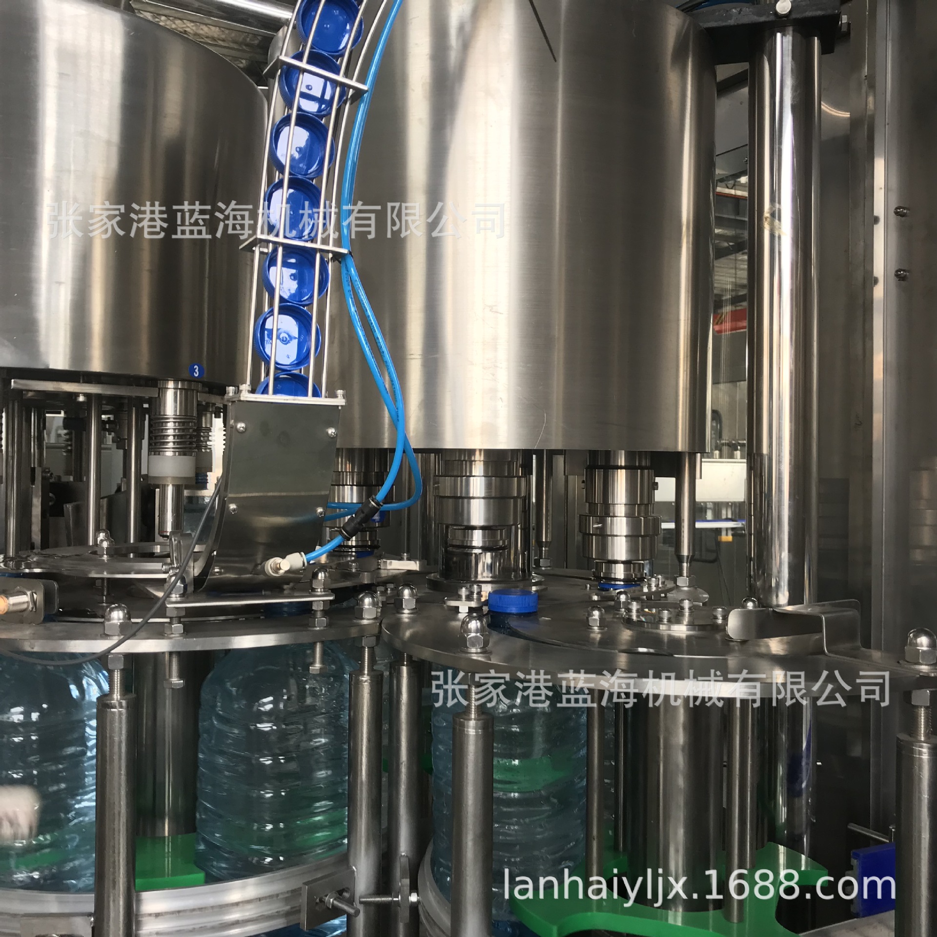 桶装水灌装机全自动小型桶装瓶装矿泉水灌装设备纯净水生产线