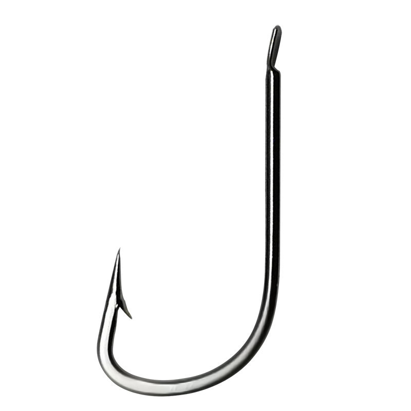 黑袖鱼钩散装有倒刺无倒刺鱼钩进口长柄细条钩鲫鱼钩小白条钩袖钩
