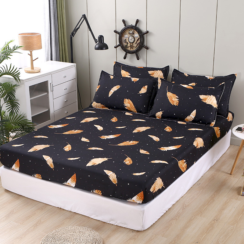 One-Piece Bedspread Cover Aloe Cotton Simmons Non-Slip Dustproof Mattress Cover One Piece Dropshipping Customizable Wholesale