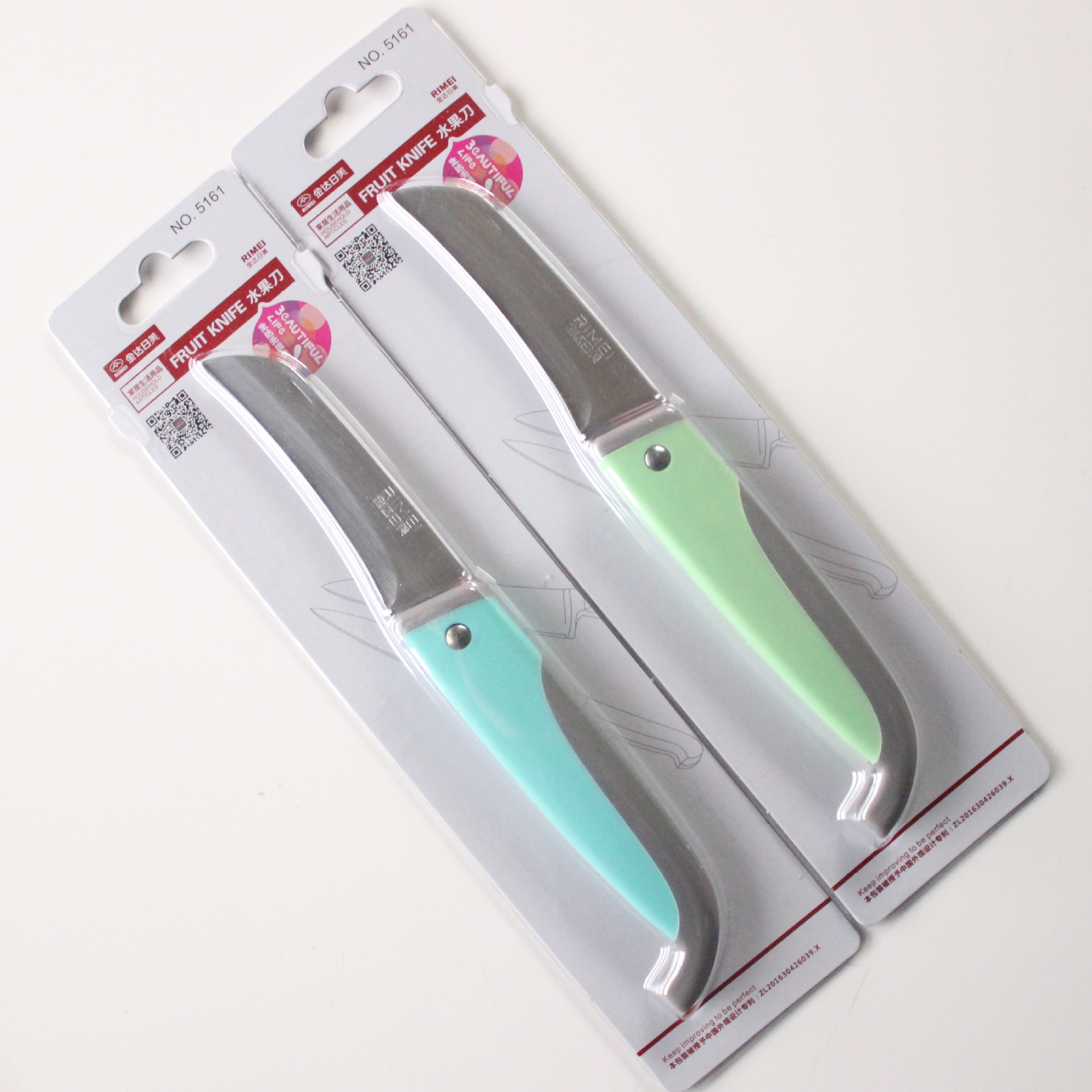 金达日美水果刀可折叠5161不锈钢水果刀 小型简易厨房水果刀赠品