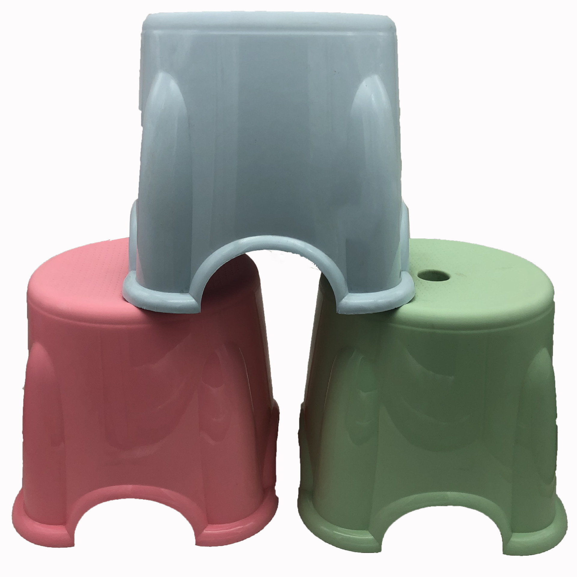 加厚塑料凳子 家用低凳子小圆凳 跑江湖地摊凳子 十元店货源