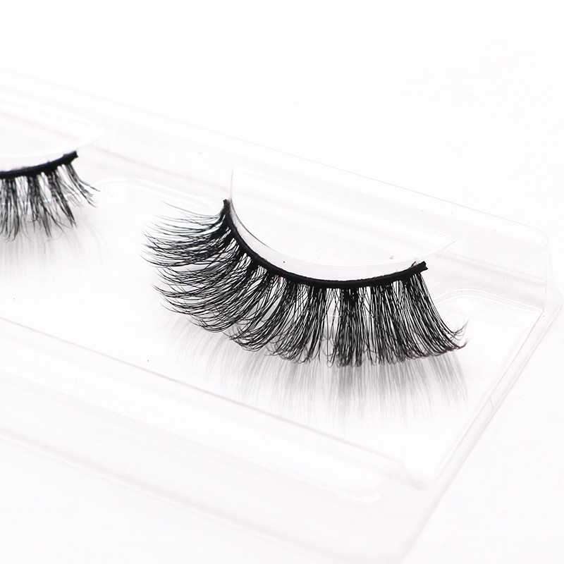 欧美热销mink lashes超长夸张仿水貂毛睫毛3d加长立体浓密假睫毛