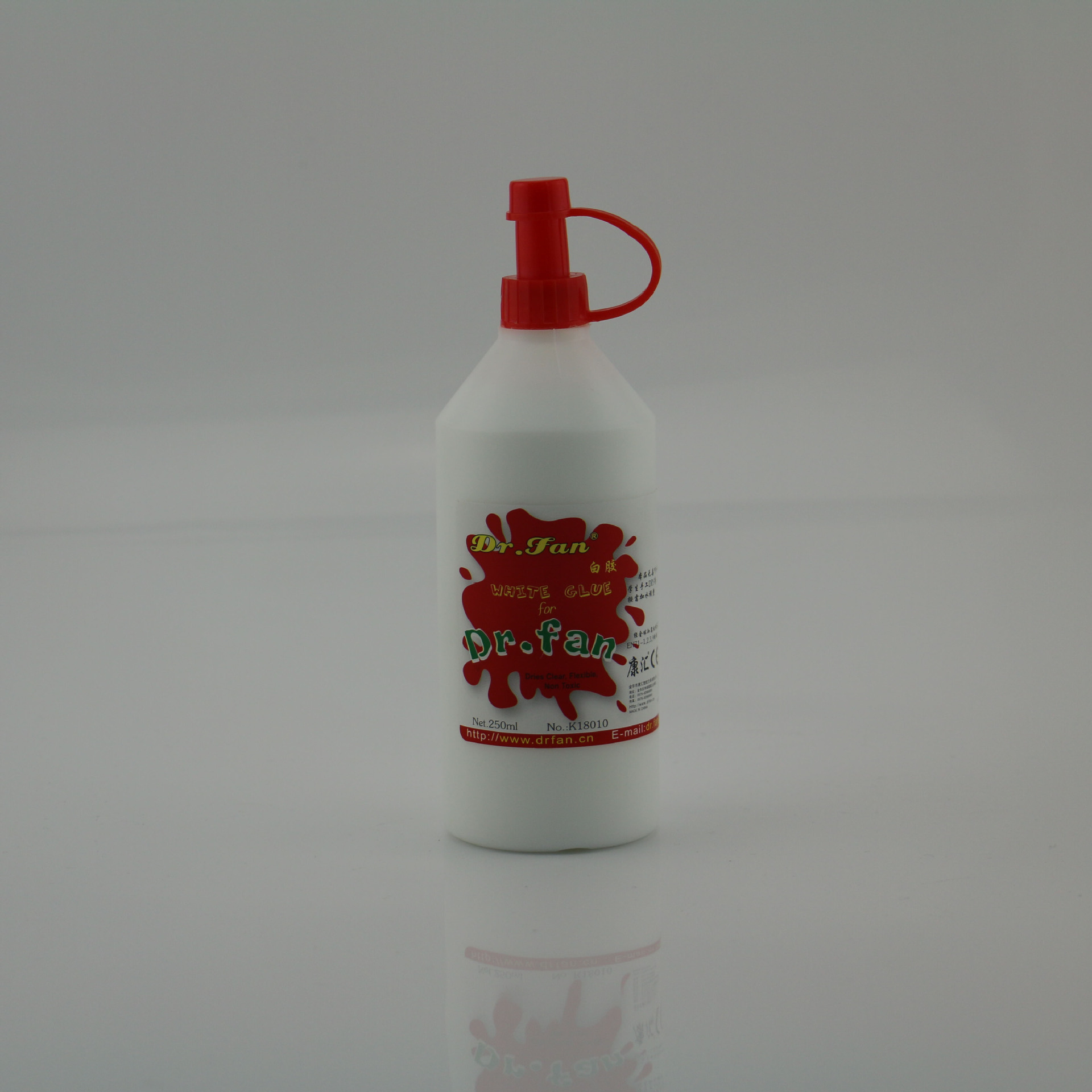 康汇dr.fan白胶白乳胶250毫升ml工泥棉花泥材料diy手工胶工厂批发