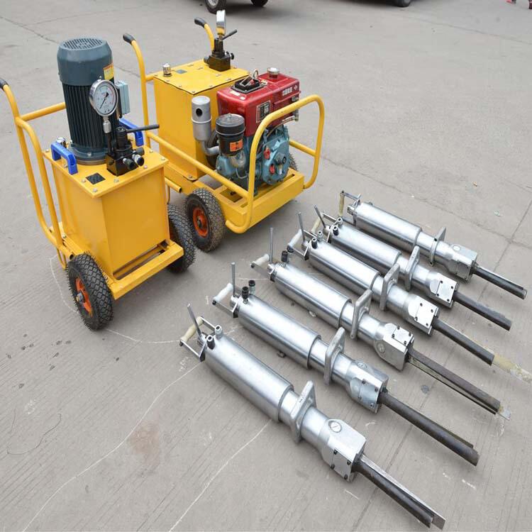 批发液压劈裂机 岩石电动液压劈裂机 岩石柴油劈裂棒分裂机