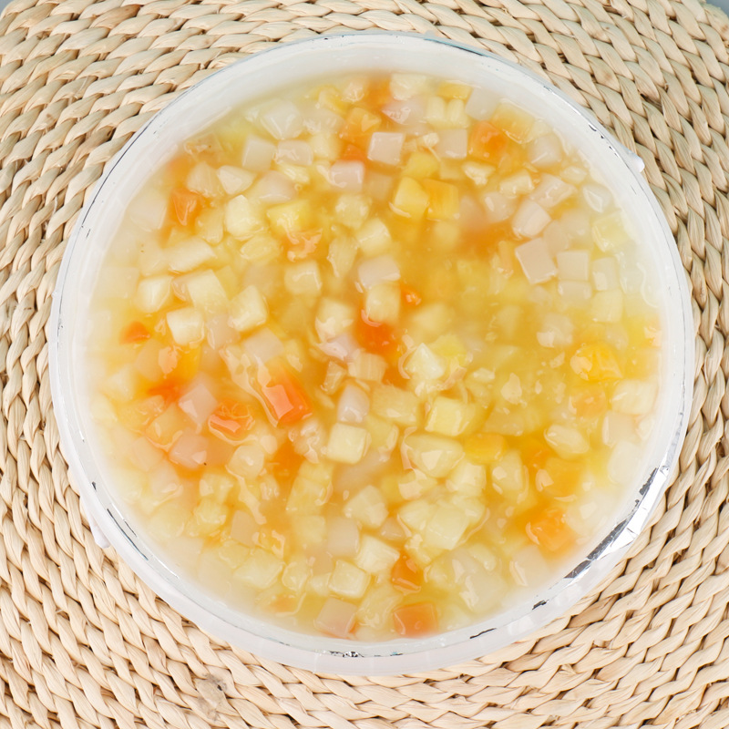 厂家定制4*5kg蓝莓果馅 烘焙蓝莓果酱面包馅料碎粒蓝莓水果果馅