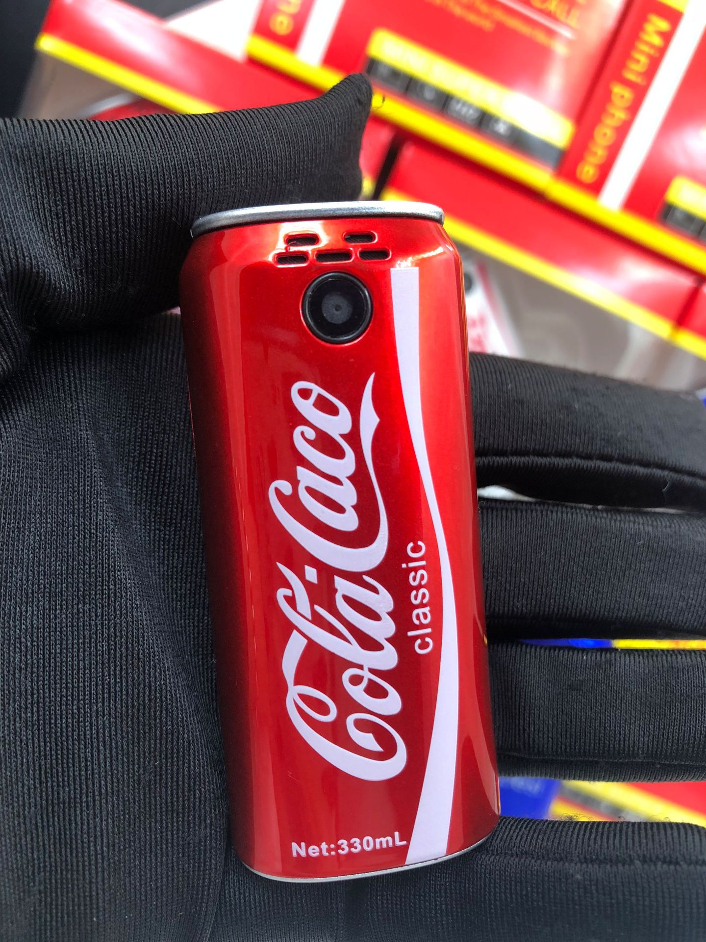 跨境k8蓝牙拨号器小可乐外观直板个性迷你袖珍儿童学生小手机