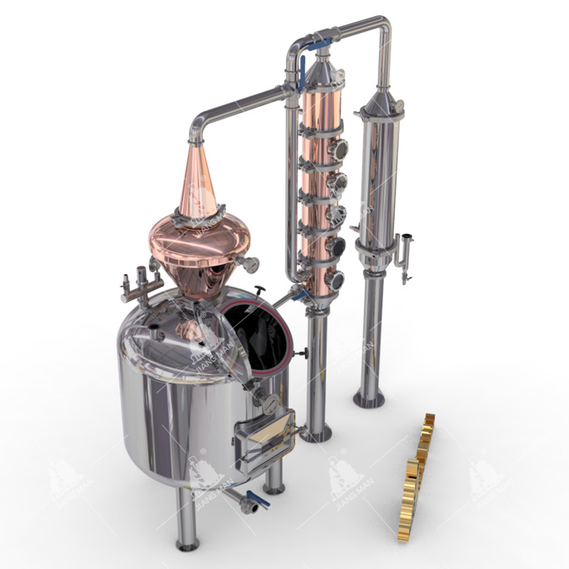 【厂家直供】烈酒蒸馏器 威士忌蒸馏器 铜蒸馏器 纯露精油蒸馏