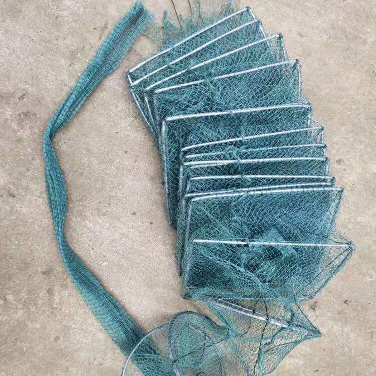虾笼捕虾网折叠捕鱼工具自动渔网捕鱼笼抓鱼龙虾网泥鳅黄鳝笼