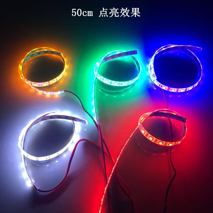 24伏led灯带超亮货车led装饰灯卡车客车氛围灯条柔性防水24v改装