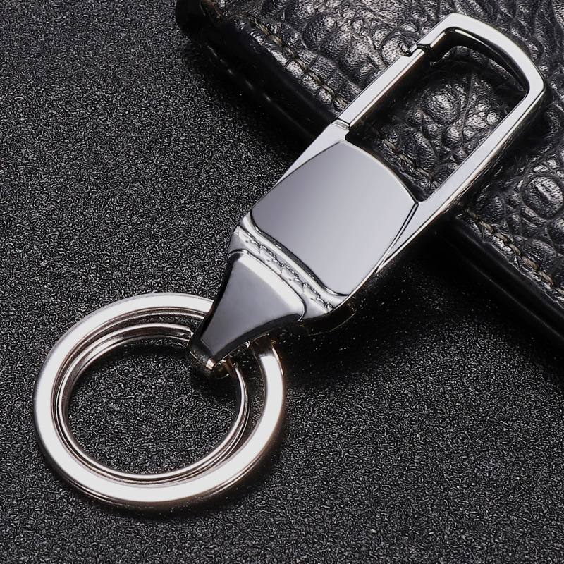 男士金属汽车钥匙扣 创意赠送个性腰挂扣定制广告logo促销小礼品