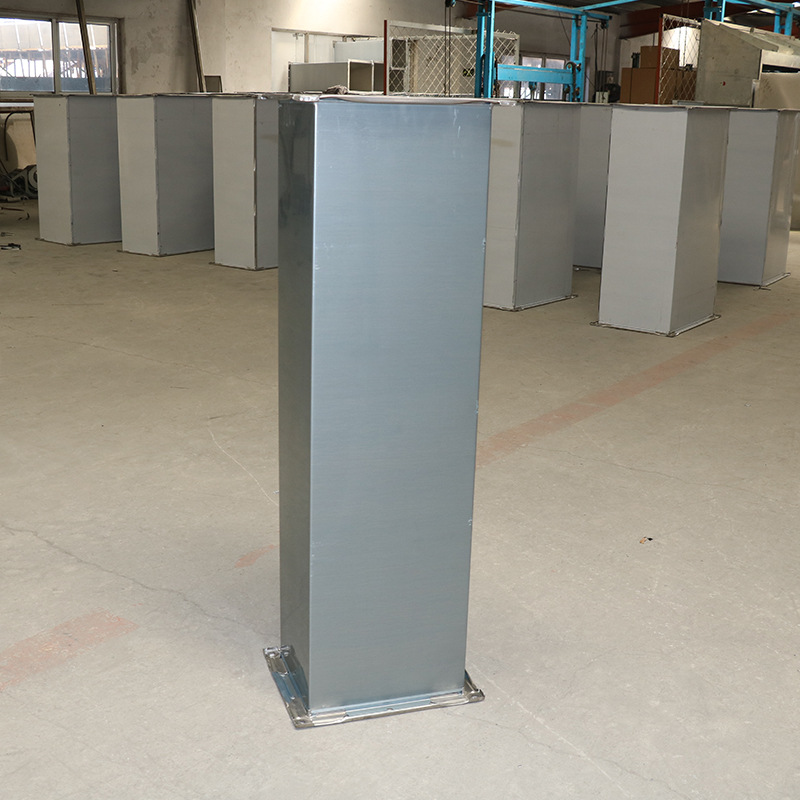 304不锈钢方形风管 除尘排烟通风管道 加工定制耐高温矩形通风管