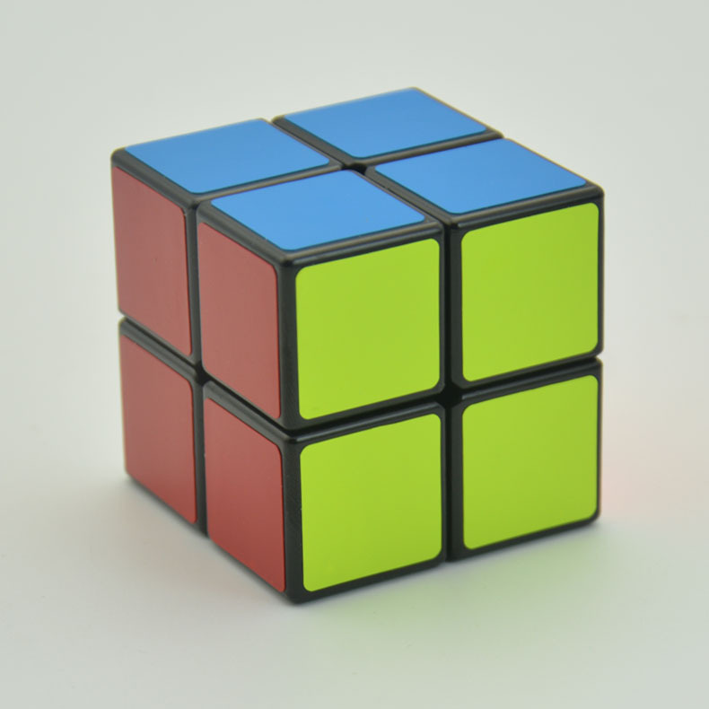 magic cube二阶竞速比赛专用2*2魔方 益智玩具 定制广告促销赠品