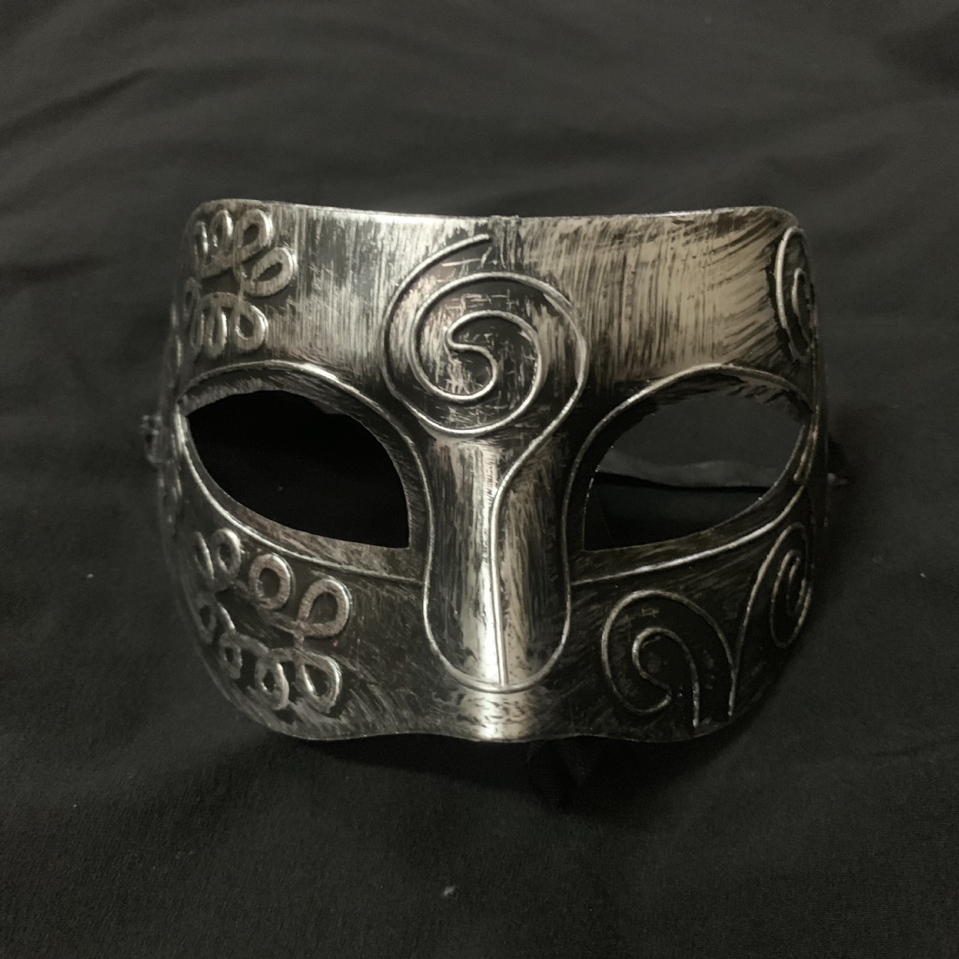 万圣节舞会派对饰品面具 复古爵士平头面具 仿古半脸面具装饰男款