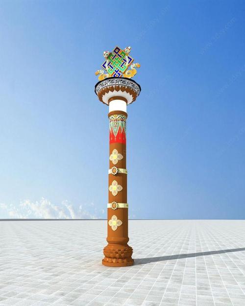 马尔康藏式庭院景观灯,马尔康藏式路灯,马尔康太阳能路灯