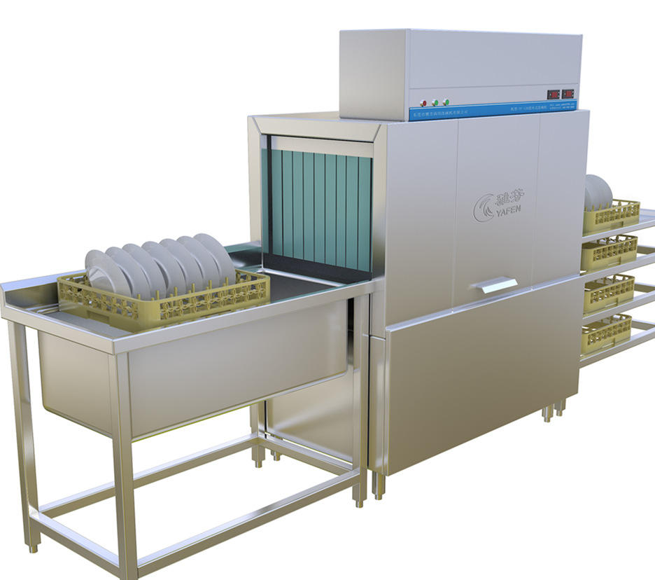 雅芬专业定制酒店商用洗碗机 学校饭堂洗碗机 洗碗机租赁厂家