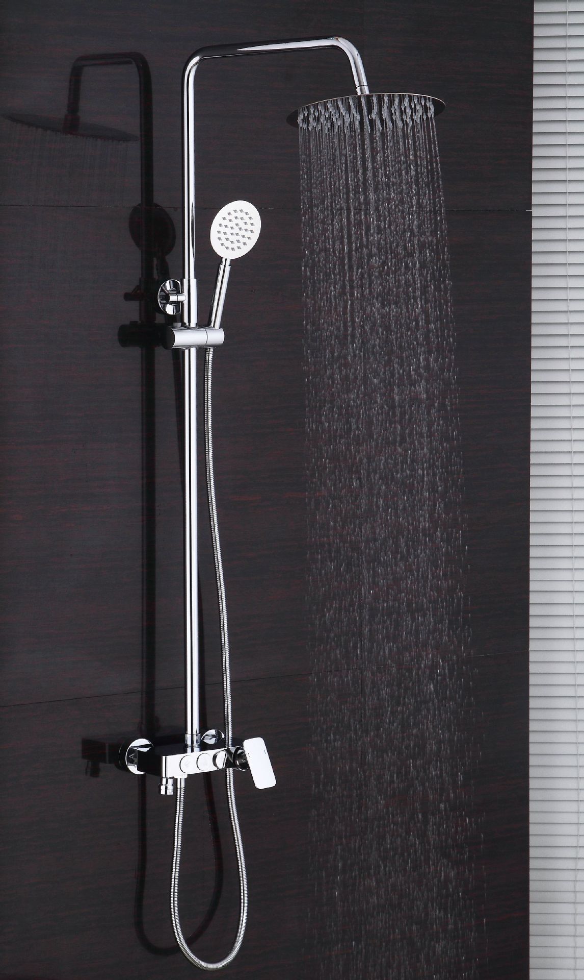 浴室大花洒喷头增压淋浴花沙喷头淋雨顶喷单头洗澡莲蓬头不锈钢