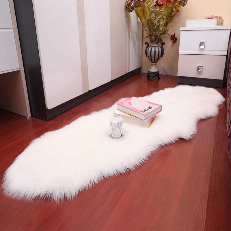 Wholesale Australian Wool-like Carpet Floor Mat Whole Sheepskin Sofa Plush Living Room Bedroom Bedside Coffee Table