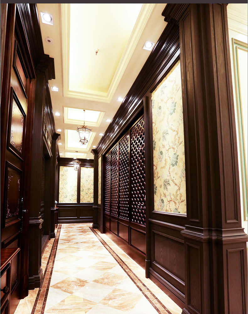 木饰面 厂家直销工程免漆饰面板装饰板材uv线条工装木饰面板现货