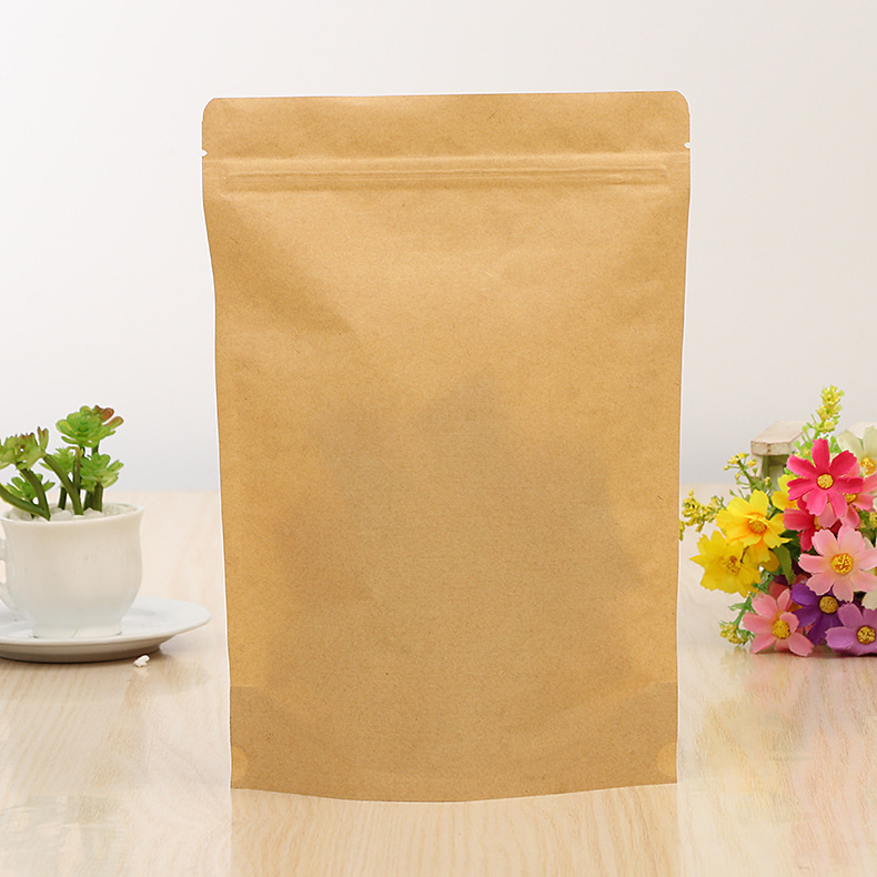 半透明牛皮纸自封袋