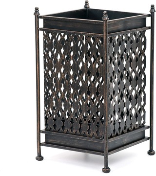 铁艺创意雨伞桶金属艺术雕花雨伞桶性落地雨具收纳桶高档酒店用品