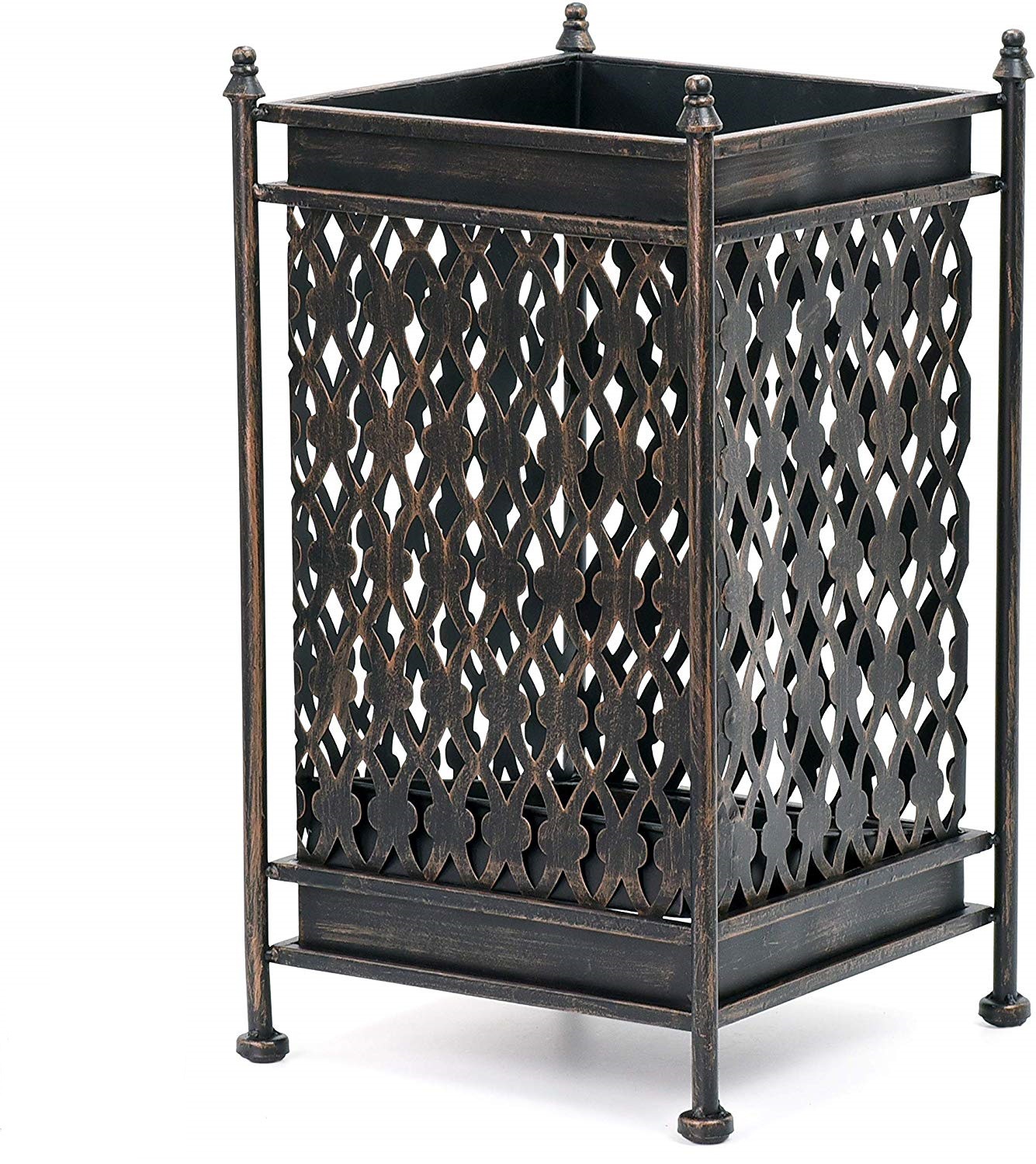 铁艺创意雨伞桶金属艺术雕花雨伞桶性落地雨具收纳桶高档酒店用品