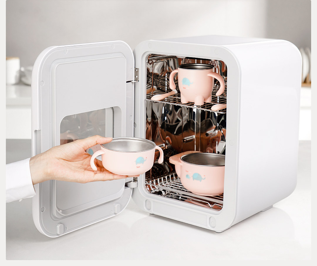 适用小浪桌面便携消毒柜烘干紫外线菌家用多功能奶瓶消毒器批发