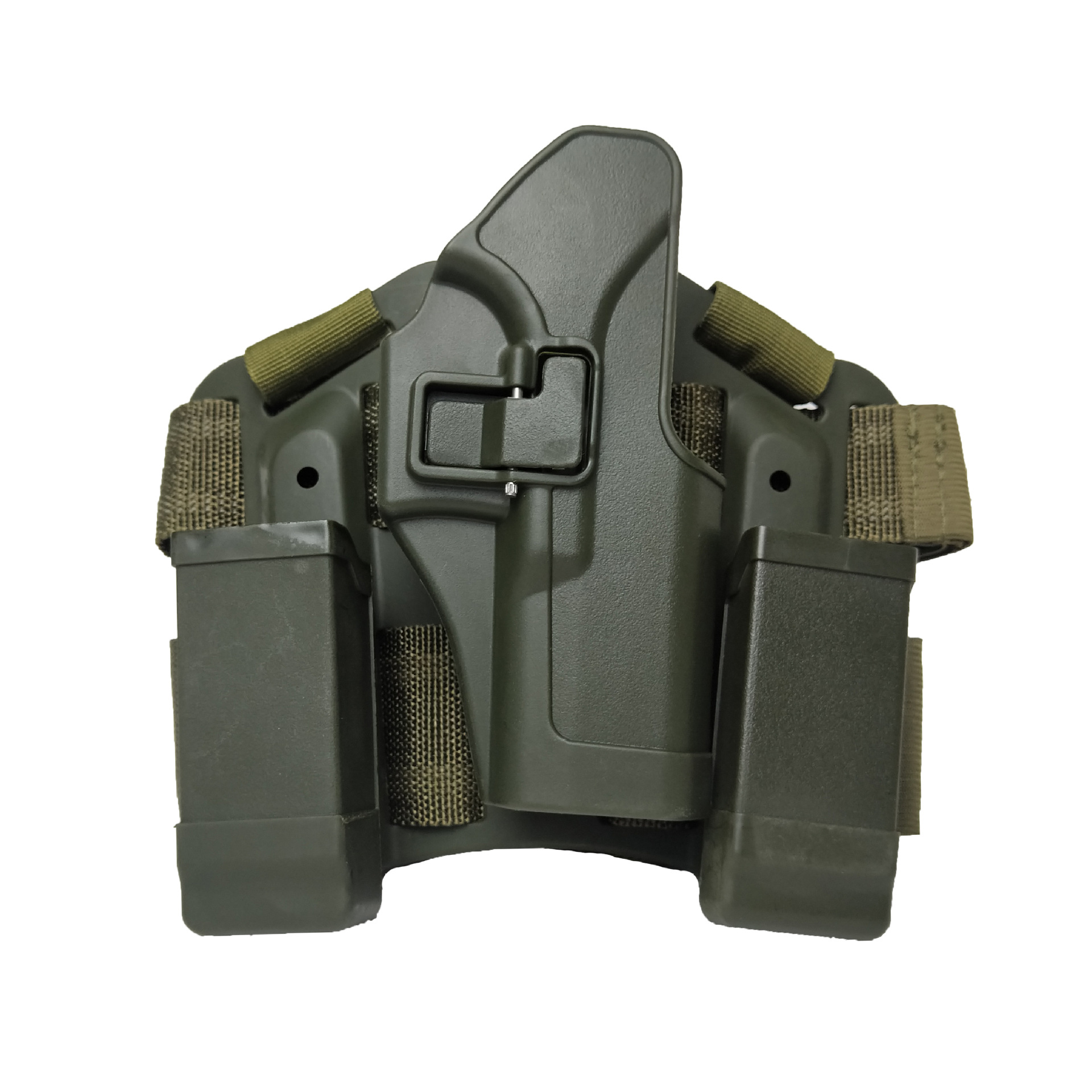 cqc厂家直销跨境爆款战术腿套g17/19/22下沉双防快拔腿部组合枪套