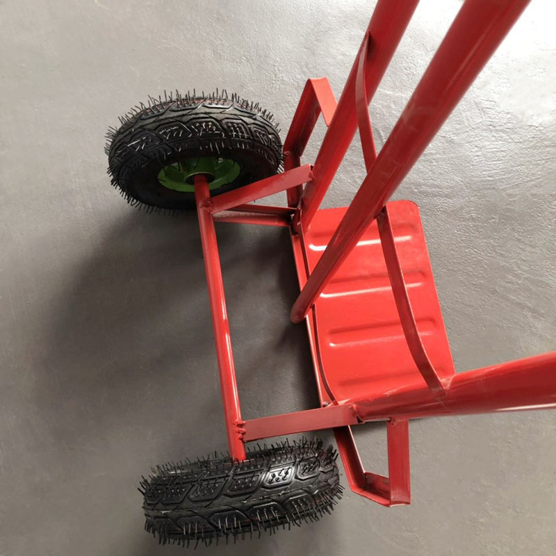 厂家直销小红手推车搬运车两轮手推车拉货车水桶拉桶搬运车