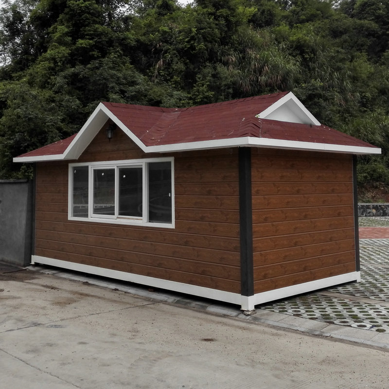 专业景区售票亭物业保安亭 保安亭景区活动房 移动岗亭收费亭