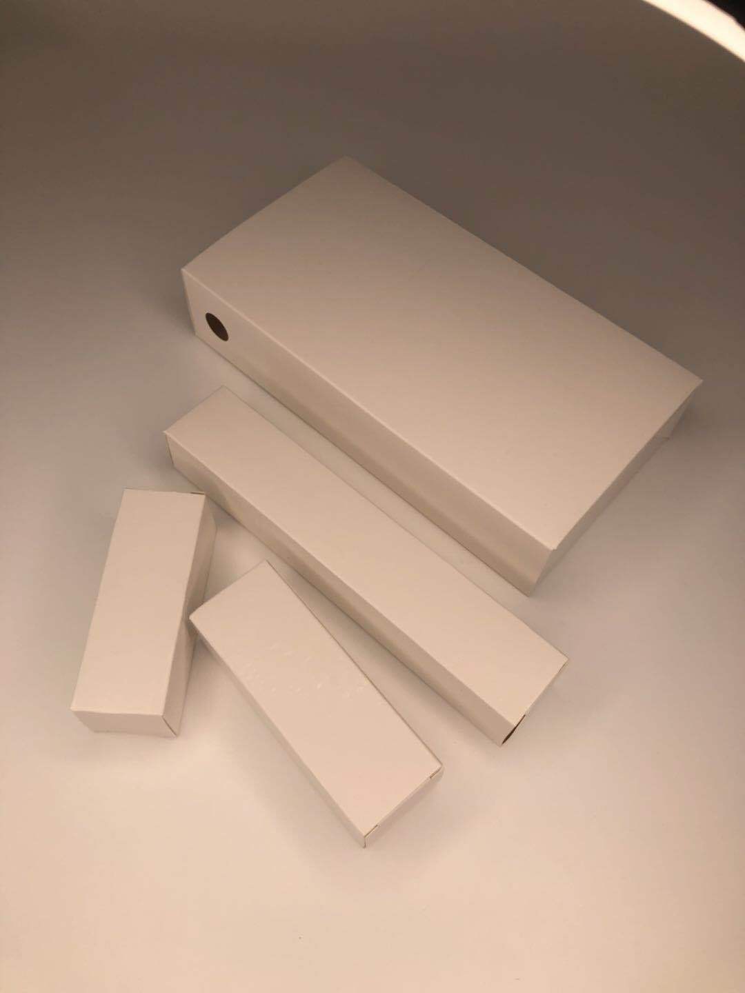 各类化妆品电子产品通用空白纸盒包装盒现货可定制logo免费设计等