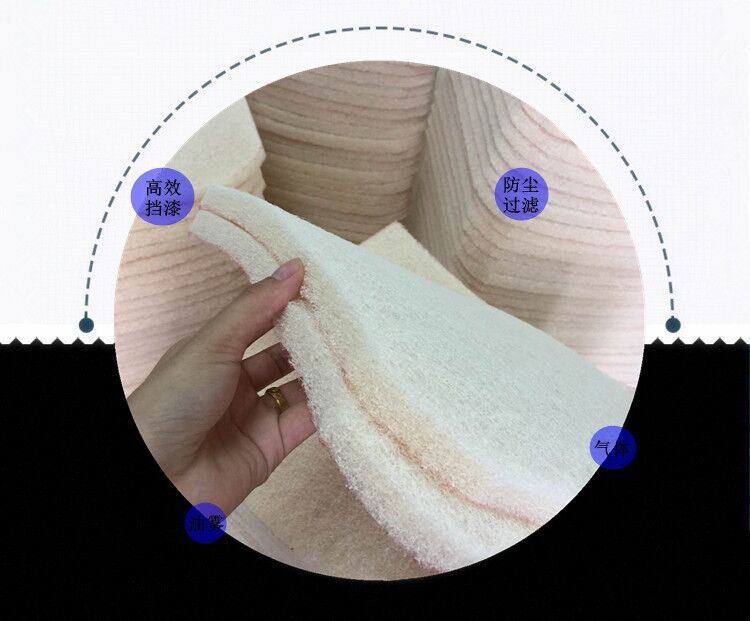 【现货】g4合成纤维过滤棉油雾过滤棉ps600卷材方块圆形过滤棉