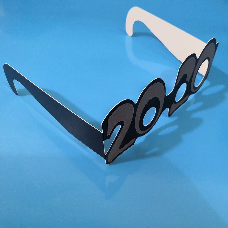 定制各类装扮纸眼镜 聚会party眼镜 2020新年庆典纸眼镜 造型眼镜
