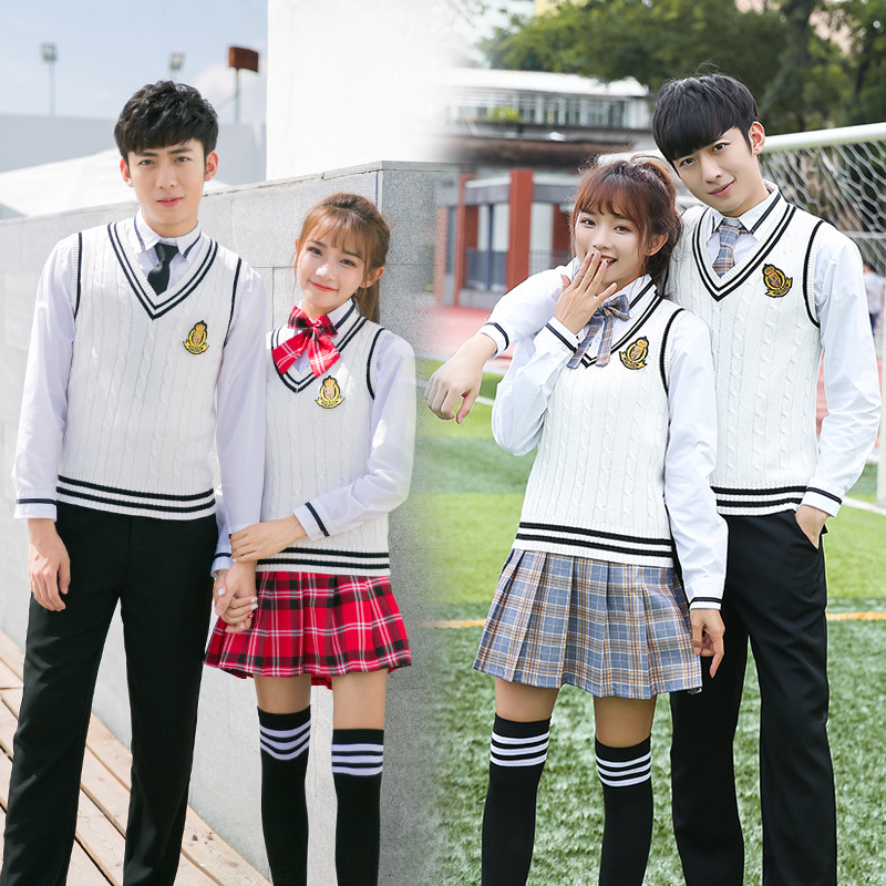 校服套装学院风韩国初中高中学生服秋冬英伦校园班服韩版男女制服